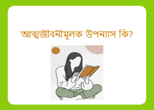 আত্মজীবনীমূলক উপন্যাস কি